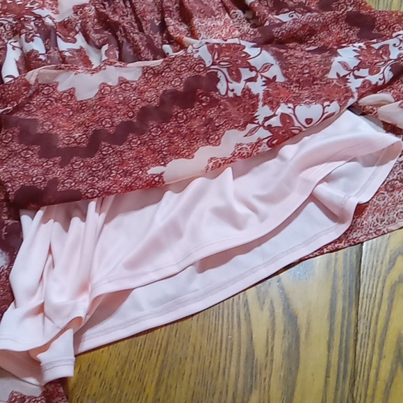 SHOW ME YOUR MUMU Womens DRESS LARGE NEW Boho Short Tunic - Picture 10 of 11